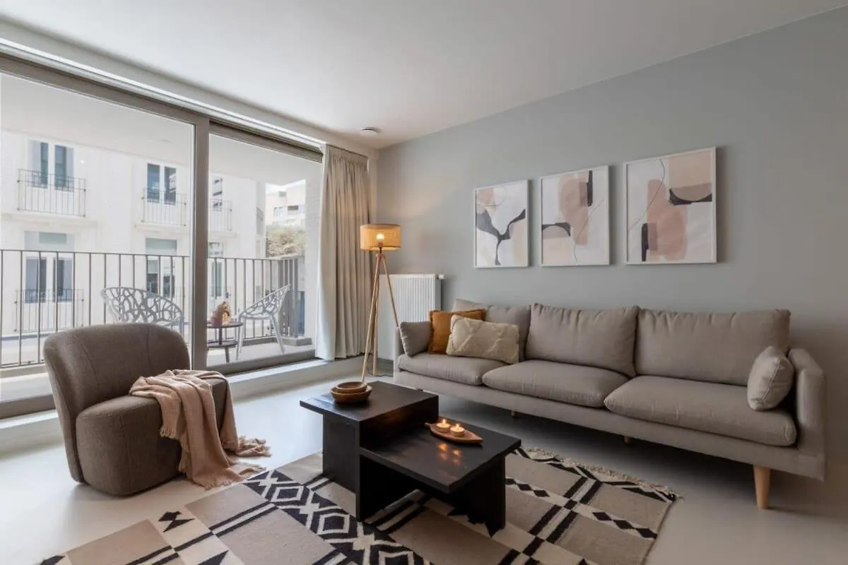 Huswell - City At Sea - Modern 1 Bedroom Apartement Ostend 0*,